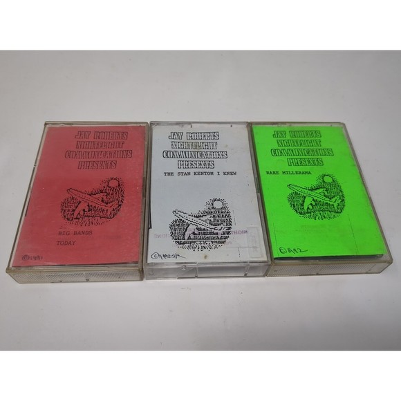 Night Flight 760 Jay Roberts Jay Jazz Blues Radio Show Program‎ Cassette Tape - Picture 1 of 6